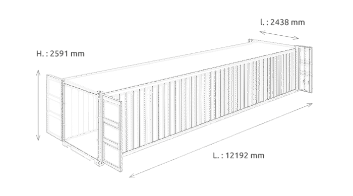 DOUBLE DOOR 40 PIEDS – Image 4