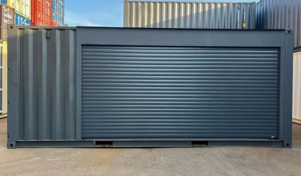Container Maritime 20 Pieds avec Volet Roulant – Pratique, Résistant et Polyvalent